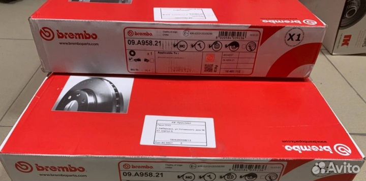 Диск тормозной Mercedes ML GL 166 Брембо