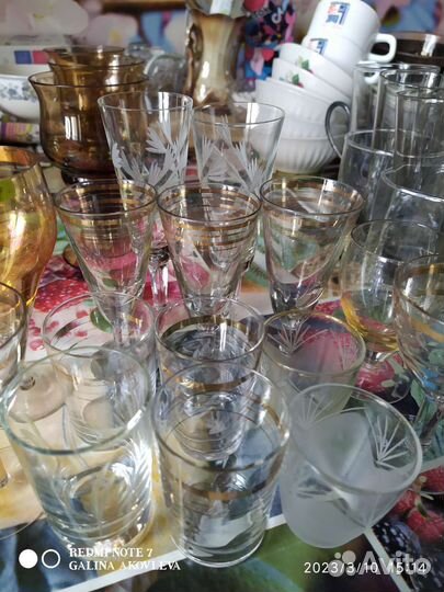 Бокалы пивные СССР, рюмки, стаканы