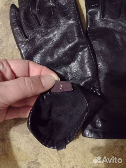 Перчатки кожаные 7 размер