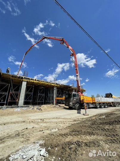 Услуги Автобетононасоса