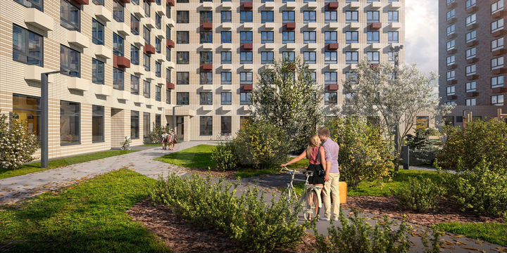 1-к. квартира, 43,4 м², 4/17 эт.