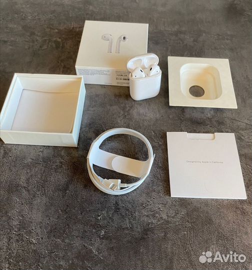 Беспроводные наушники apple airpods 2