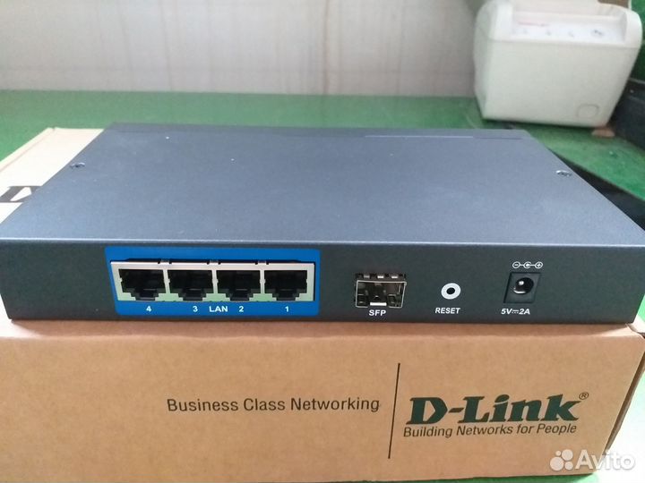 Маршрутизатор/роутер D-Link DIR-100 Fiber новый