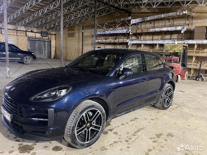 Капот porsche macan
