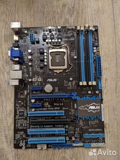Материнская плата asus pbz77-v lx
