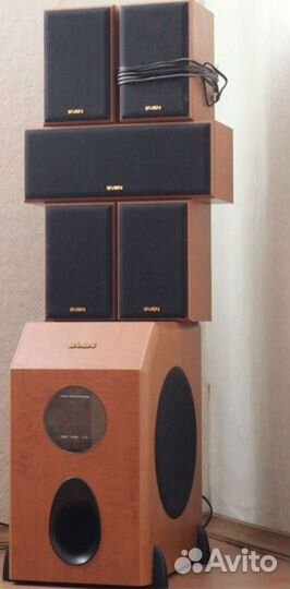Акустика колонки сабвуферы 5 1