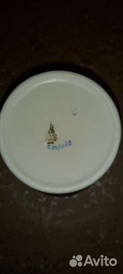 Гжель ваза, ваза, сахарница,петушок,часы