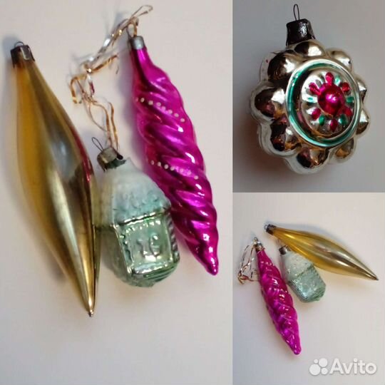 Елочные игрушки СССР