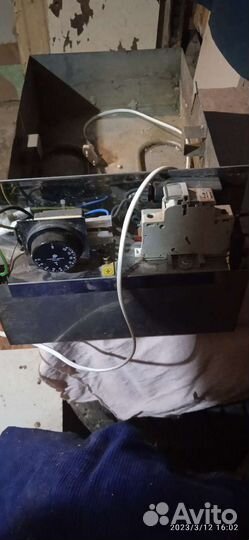 Тен, ящик из нержавейки, реле нагрева