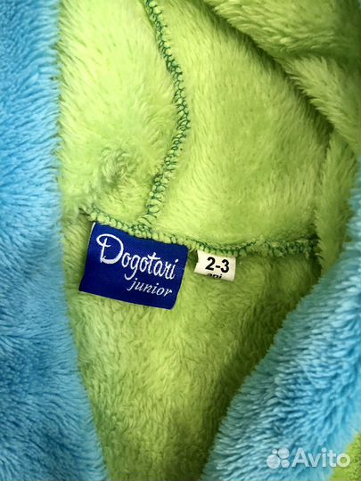 Теплый халатик для девочки или мальчика