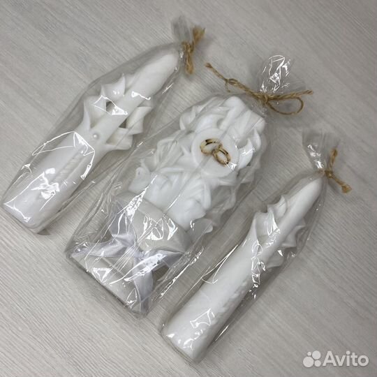 Набор свадебных свечей Домашний очаг