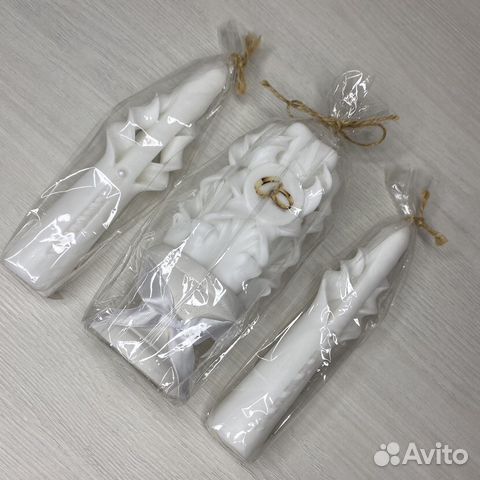 Набор свадебных свечей Домашний очаг