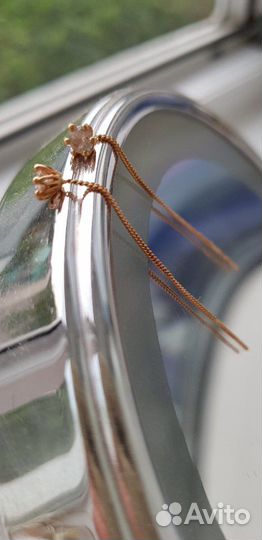 Золотые серьги