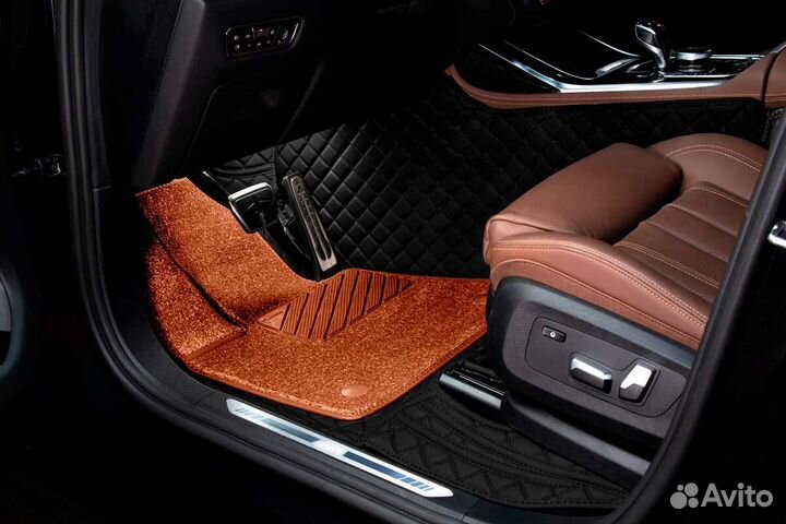 3D Коврики Audi A5 Салон Багажник Экокожа