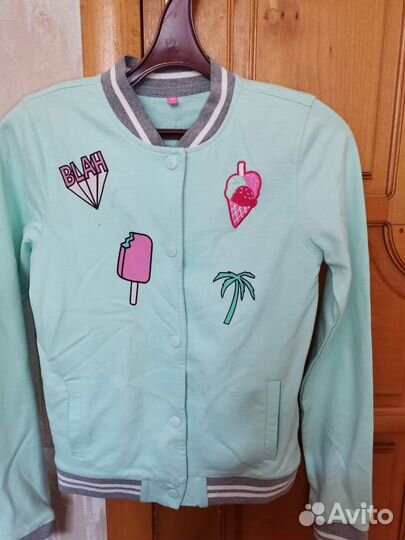 Бомбер для девочки