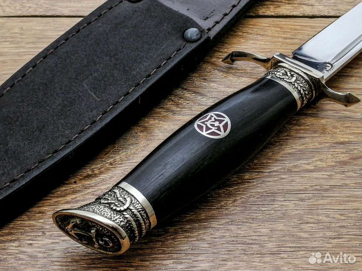 Нож Финка нквд (морская) из стали Х12мф