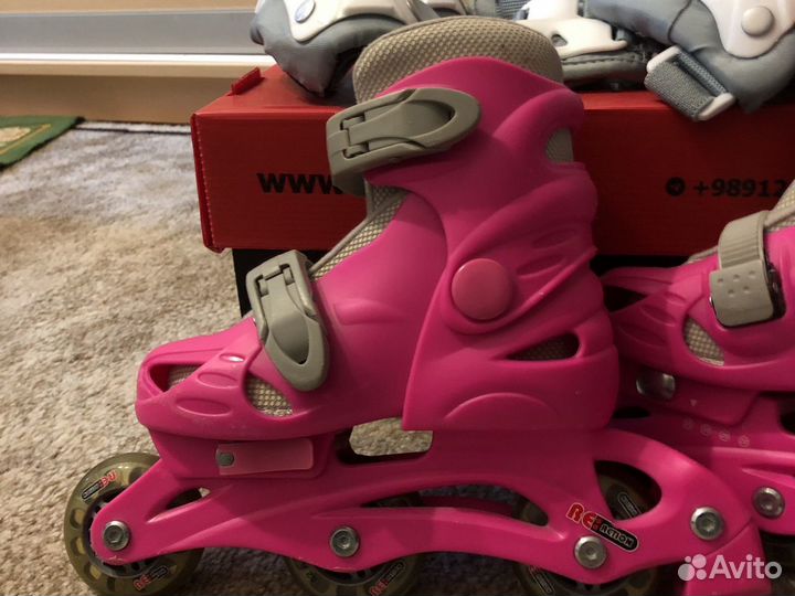 Ролики детские+ защита