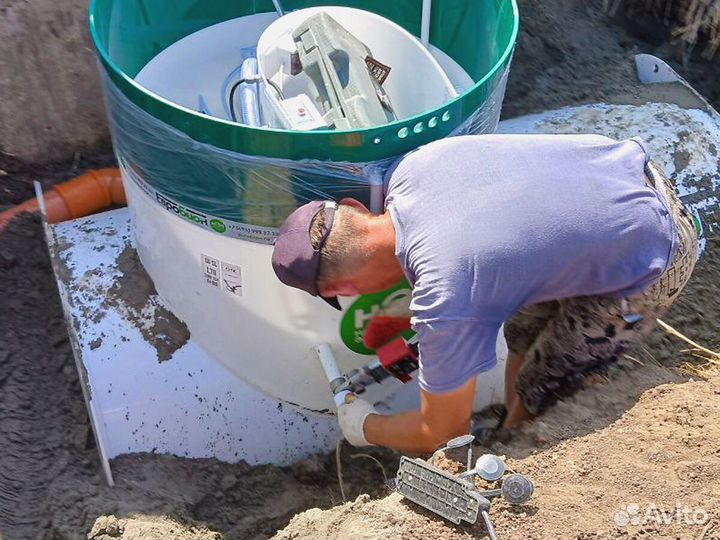 Септик от производителя с установкой