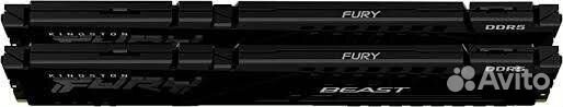 Оперативная память 64 Gb 5200 MHz Kingston fury BE