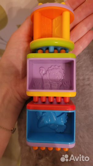 Строительные кубики fisher price