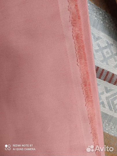 Отрез ткани. Лен СССР, Беларусь. Репс, жаккард