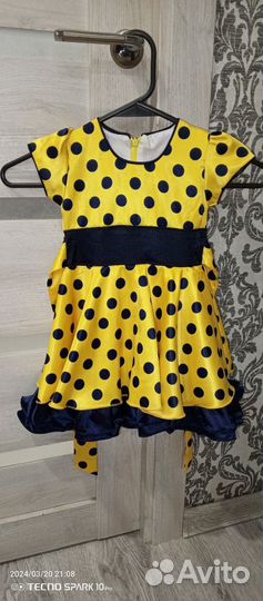 Платье для девочки 92 98