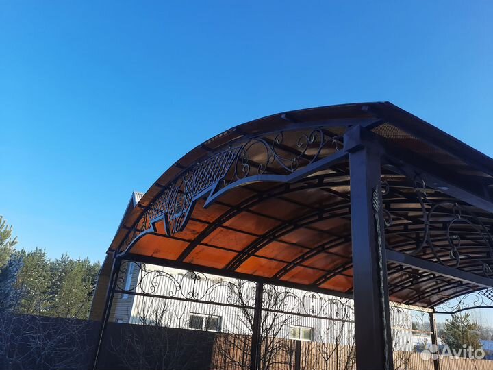 Навесы, козырьки, металлоконструкции