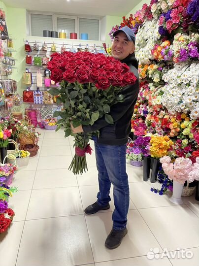 Цветы розы и букеты с доставкой