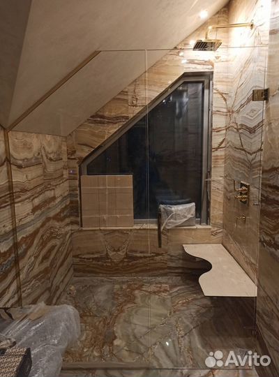 Перегородки из стекла для террас лестниц