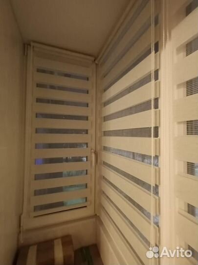 Рулонные шторы день - ночь