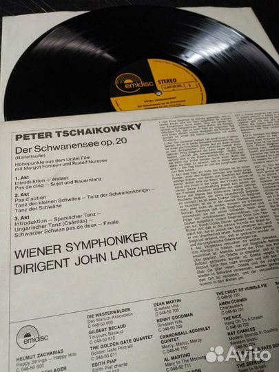 Чайковский лебединое озеро винил Германия 1971