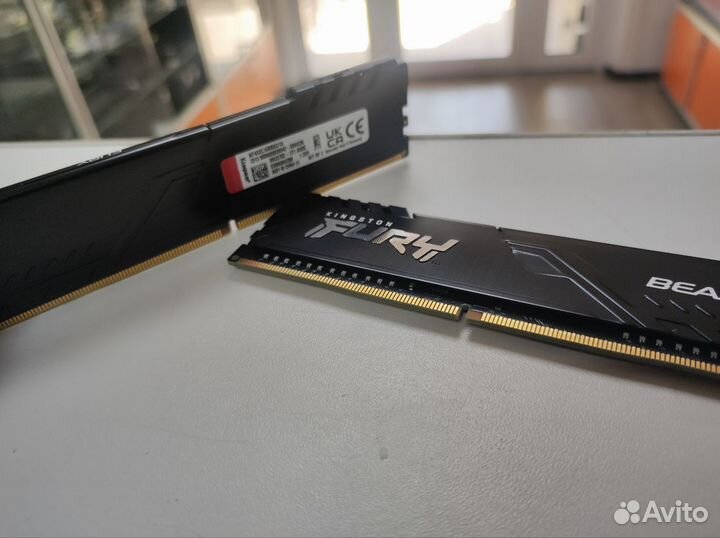 Оперативная память fury ddr4 16gb