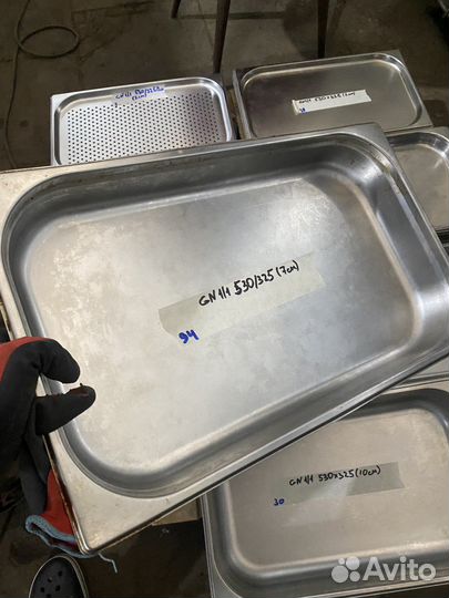 Гастроемкости много gn 1/1