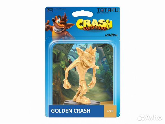 Фигурка Totaku Crash Bandicoot: Golden Crash