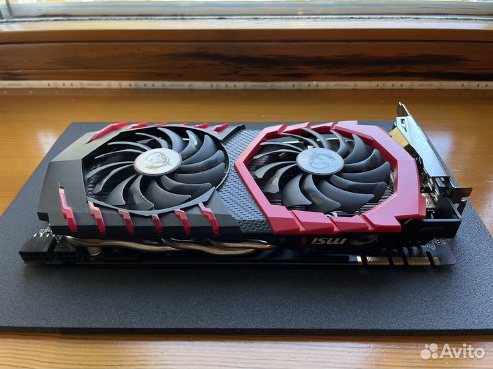 Видеокарта MSI GeForce GTX 1070 gaming X