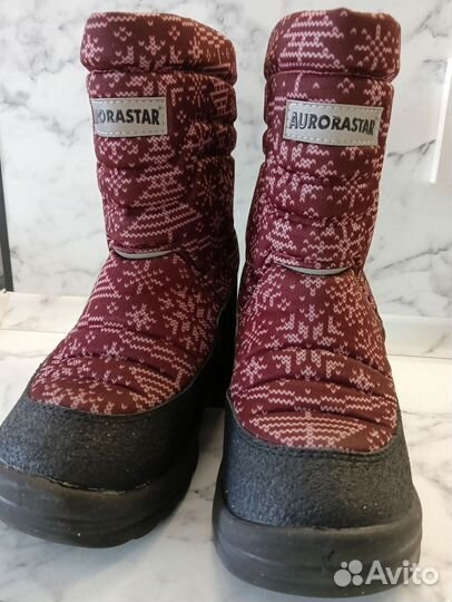 Сапоги зимние для девочки 27