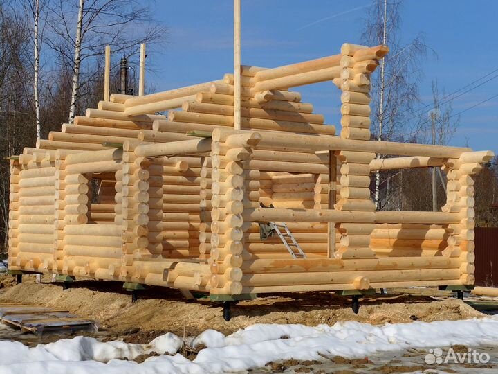 Сруб Бани