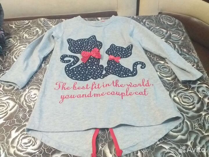 Детские вещи пакетом для девочек 3 до5 лет