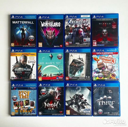 Диски Игры PS4 Лицензионные PlayStation 4