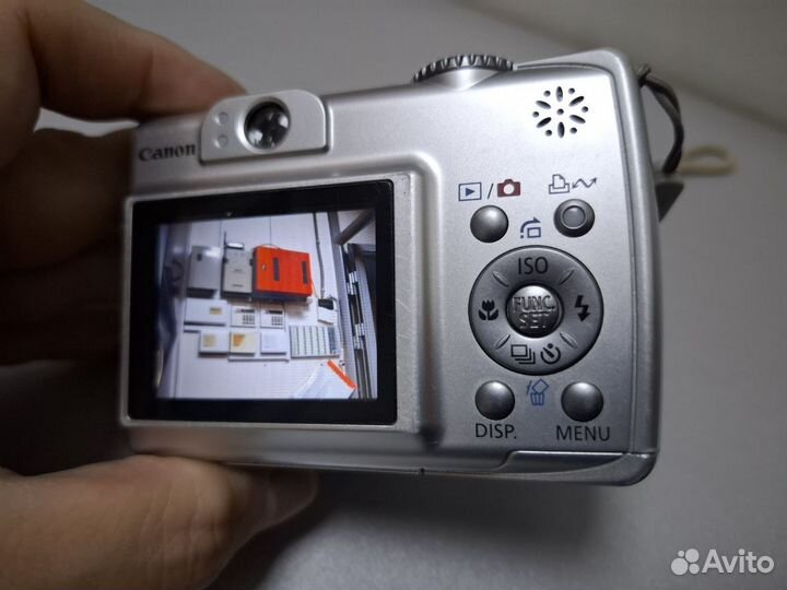 Canon PowerShot A550 винтажная фотокамера