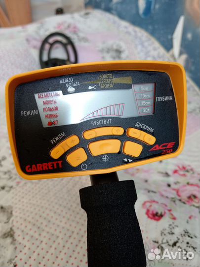 Металлоискатель garrett ace 250