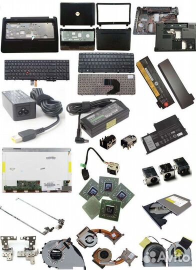 Комплектующие для ноутбуков