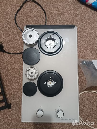 Газовая варочная панель 2 конфорки