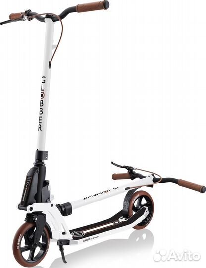 Самокат Globber ONE K 180 deluxe (2023) белый Sta1