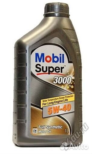 Моторное масло Mobil Super 3000 X1 5W40 1л