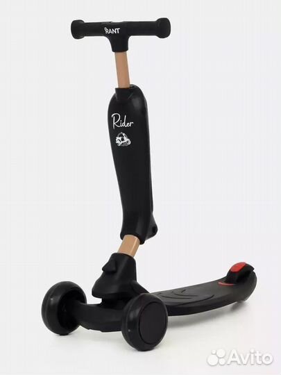 Беговел-самокат Rant Rider светящиеся колеса