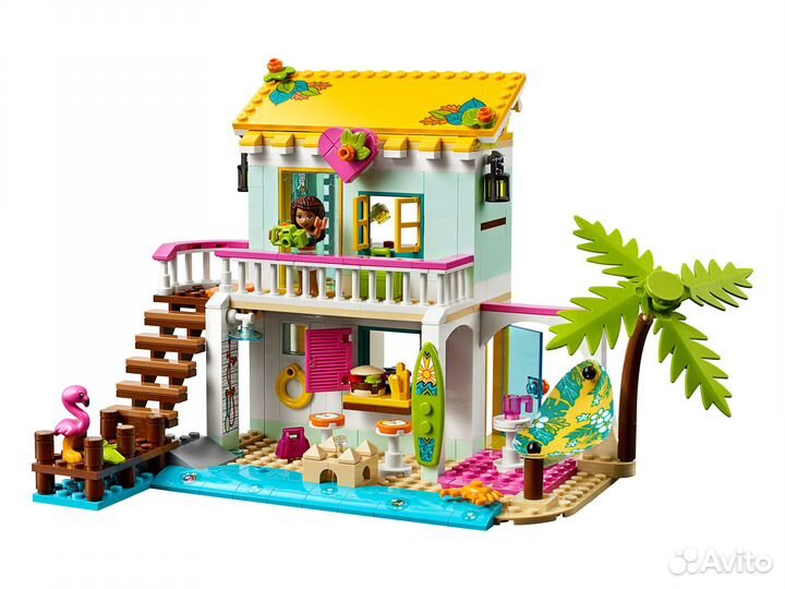 Конструктор аналог lego Френдс Пляжный домик