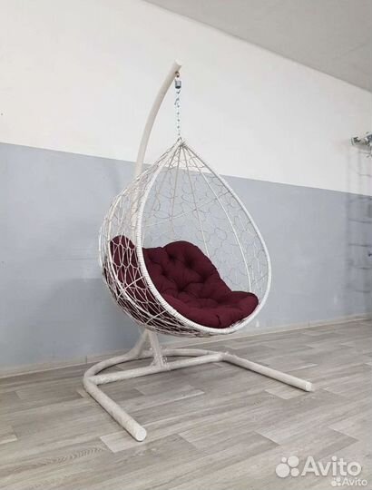 Подвесное кресло кокон капля