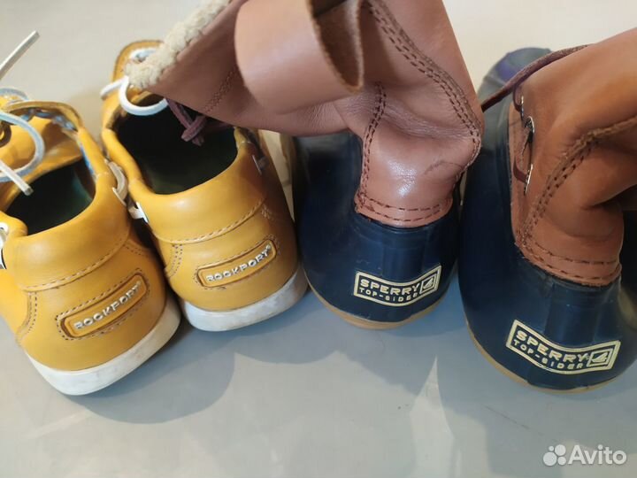 Sperry top sider Rockport оригинал р 37