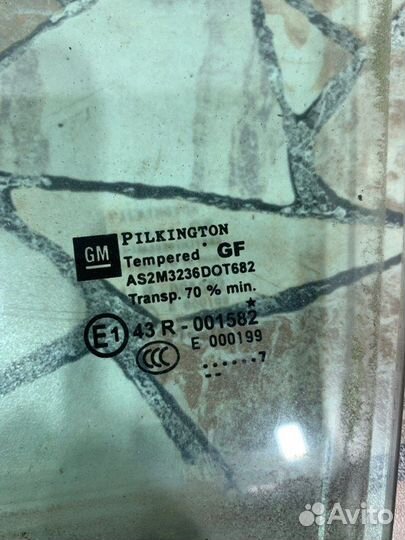 Стекло двери Opel Astra хетчбэк 1.8 Z18XER 2007